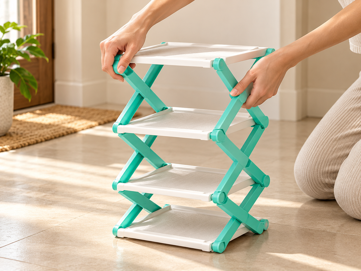 Tidyra Foldable Shoe Rack