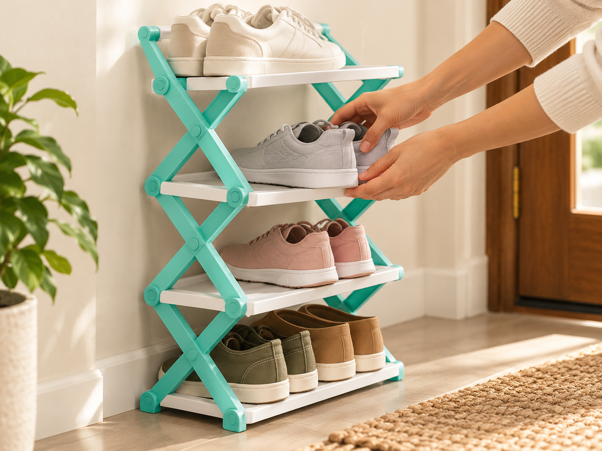 Tidyra Foldable Shoe Rack